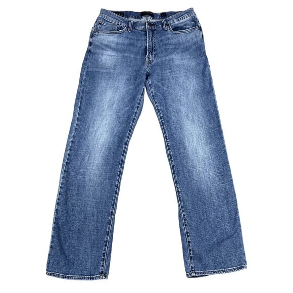 Lucky Brand Jeans Mens 33 x 30 Vintage Straight 363 Denim Medium Wash - Picture 1 of 8
